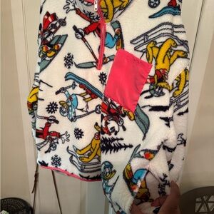 Disney Multicolor Fleece Jacket